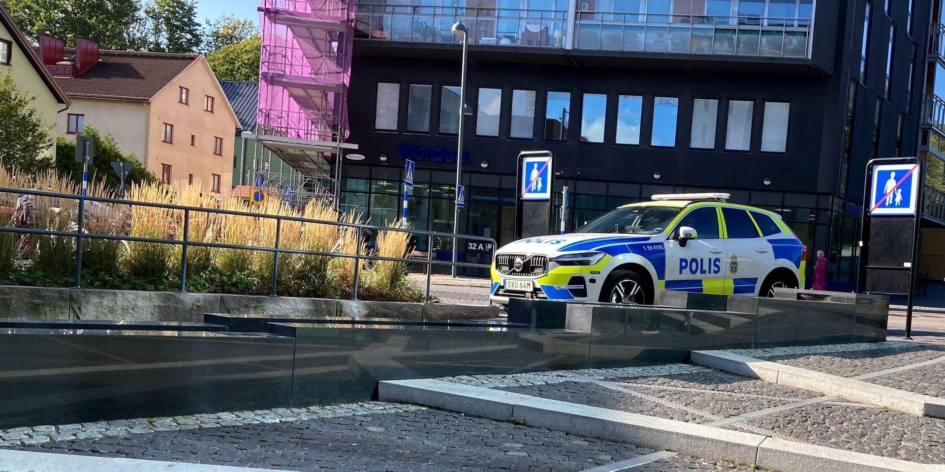 Olyckan inträffade på Storgatan vid elvatiden på fredagsförmiddagen. 